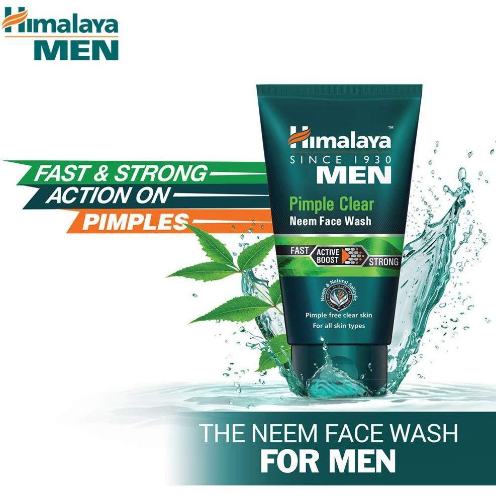 pimple clear face wash men