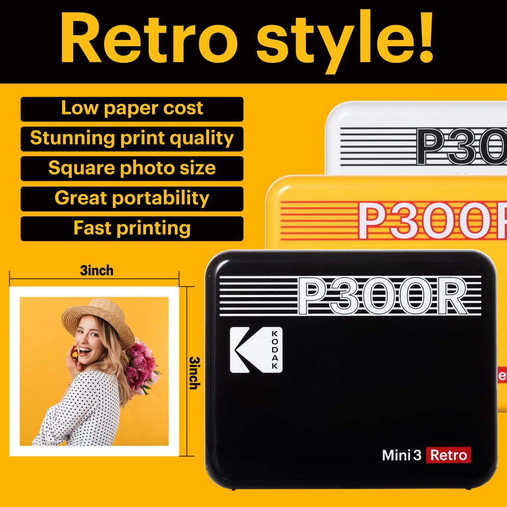 Polaroid スマートフォン用プリンター Hi・Print 2×3 Pocket Photo Printer シールタイプ 昇華型プリント 904 