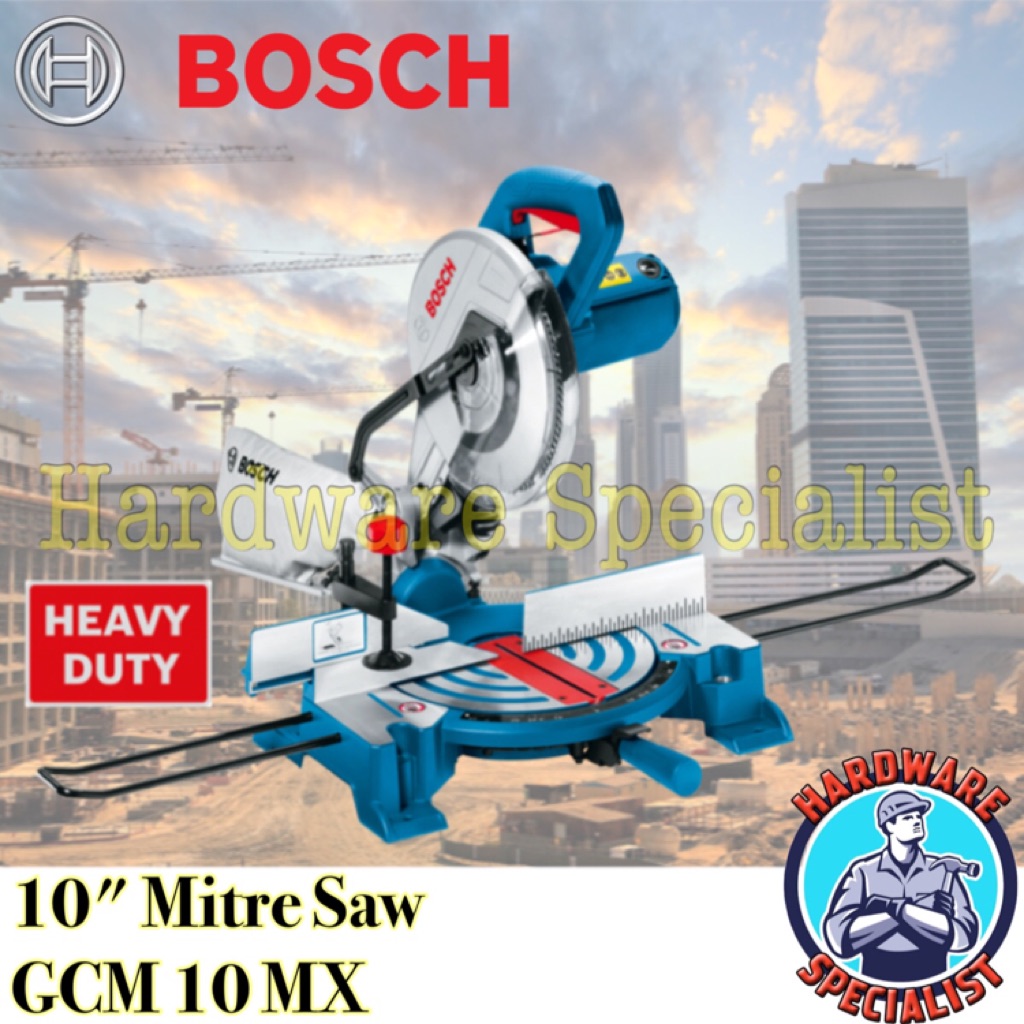 Bosch 10" Mitre Saw GCM 10 MX Shopee Singapore