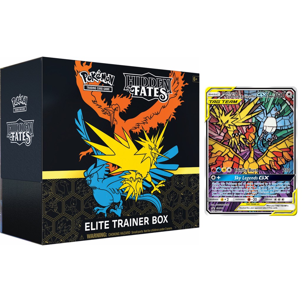 Pokémon Tcg Hidden Fates Elite Trainer Box Etb Factory Sealed Ready To Ship