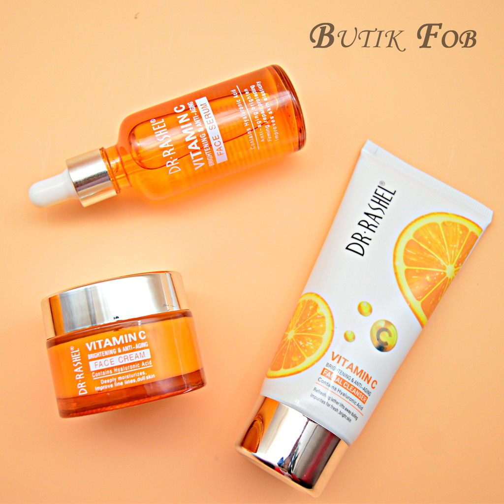 dr rashel vitamin c brightening and anti aging face cream