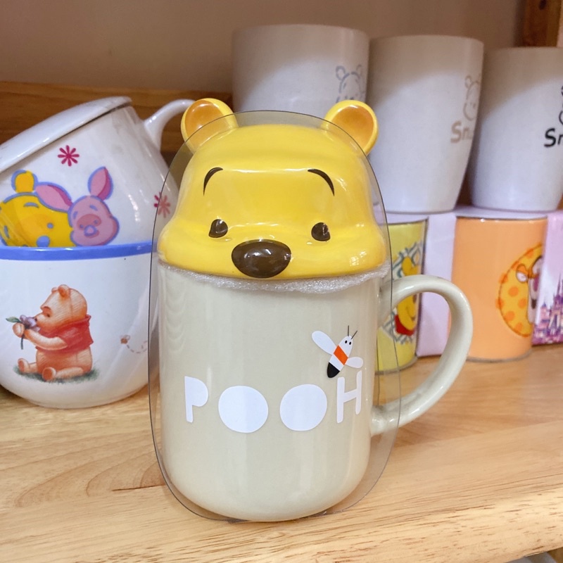 Disney Thai 3D ceramic cup Pooh bear | Shopee Singapore