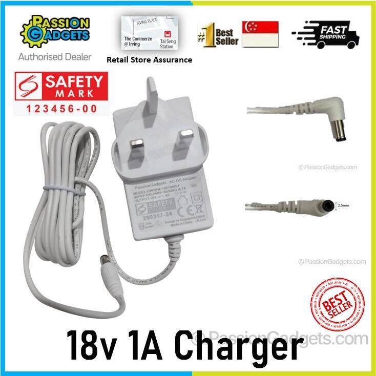 Safety Mark Charger 18v 1A Suitable for Deerma VC20 / VC20 Plus / VC20