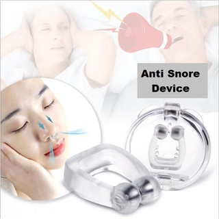[SG Seller] Anti Snore Nose Clip, Anti Snoring Clip, Silicone Magnetic Snore Stopper, Anti Snoring Device, Sleeping Aids