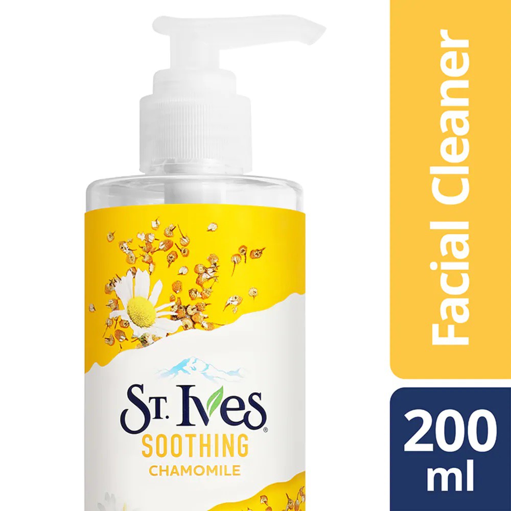 st ives soothing facial cleanser