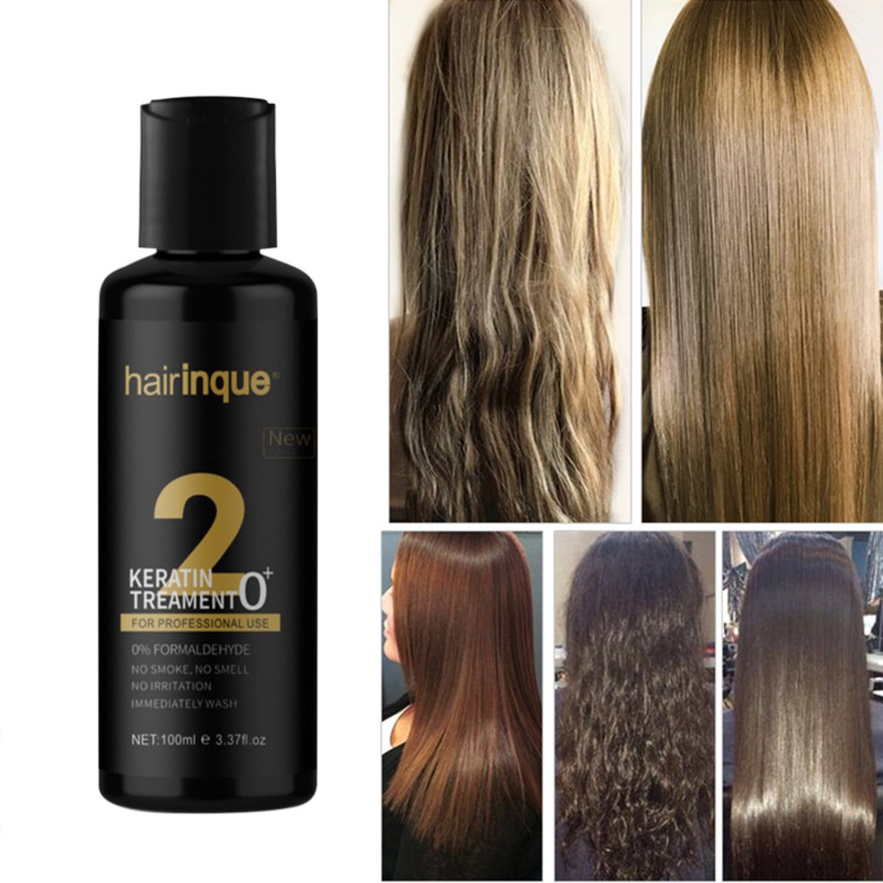 Keratin Hair Treatmen Hair Straightening Repair Care Mask Smoothing
