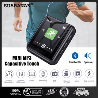Touch Screen MP3 MP4 Player With Bluetooth Portable Music Player Support Speaker FM Radio E-Book Recorder Pedometer Video