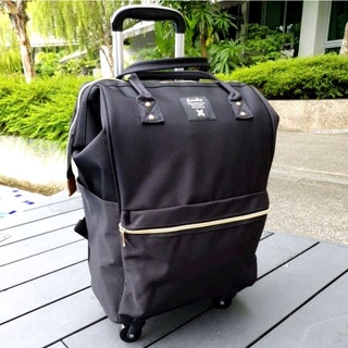 Simple 360° 4-Wheel Trolley Bag / Backpack (SG Seller)