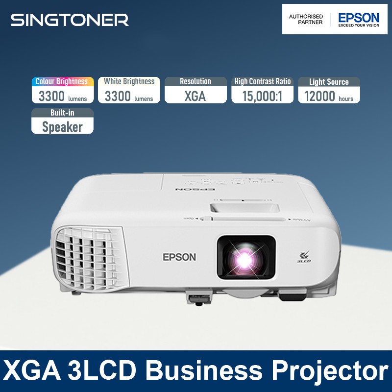 Local Warranty] Epson EB-E01 XGA 3LCD Business Projector EB E01 EBE01  REPLACED MODEL OF EB-S41 | Shopee Singapore
