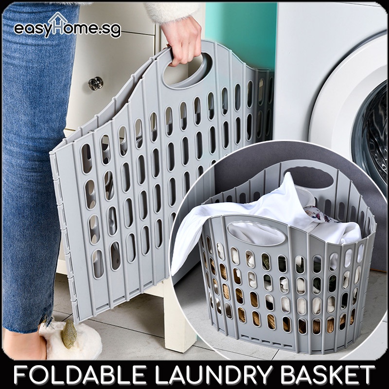 Easyhome.sg Foldable Laundry Basket SH6680 / Space Saving Clothes