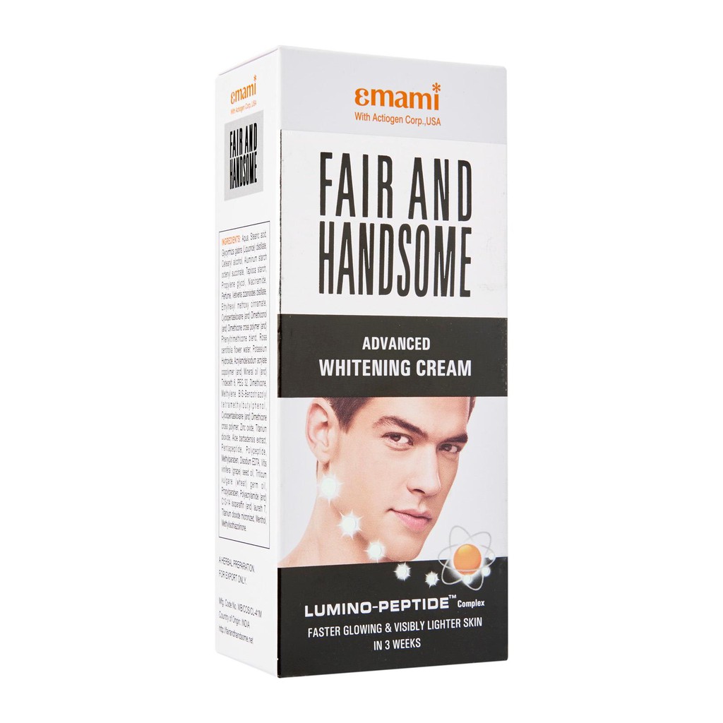 fair and handsome moisturizer cream