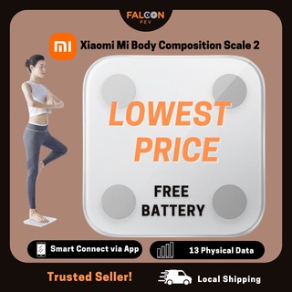 [Latest] Xiaomi 2023 Version Mi Body Composition Scale 2 Weighing Fat Weight Weigh Scale V2 Body Fat BMI