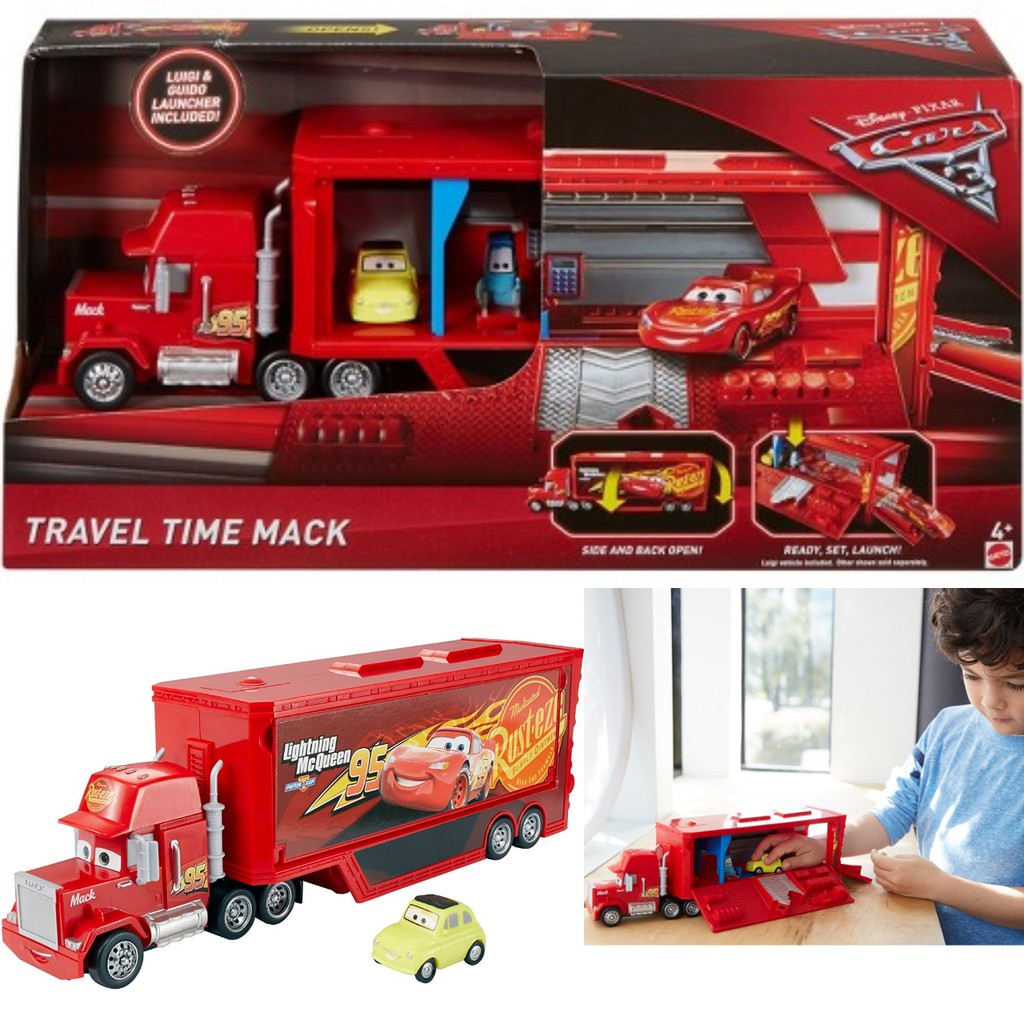 disney pixar cars 3 travel time mack playset