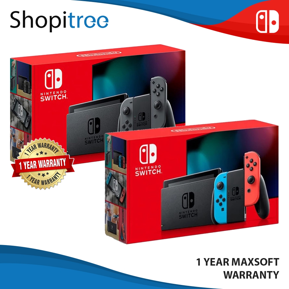 Nintendo Switch Console + 1 Year Local Warranty by Nintendo Distributor