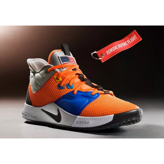 paul george orange shoes