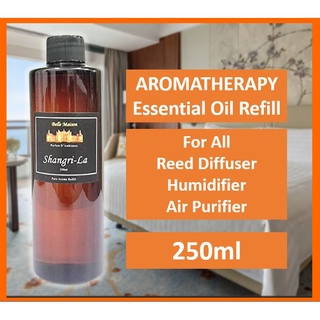 New 250ml Aromatherapy Essential Oil Refill Hotel Inspired Scent Reed Diffuser, Humidifier Air Purifier