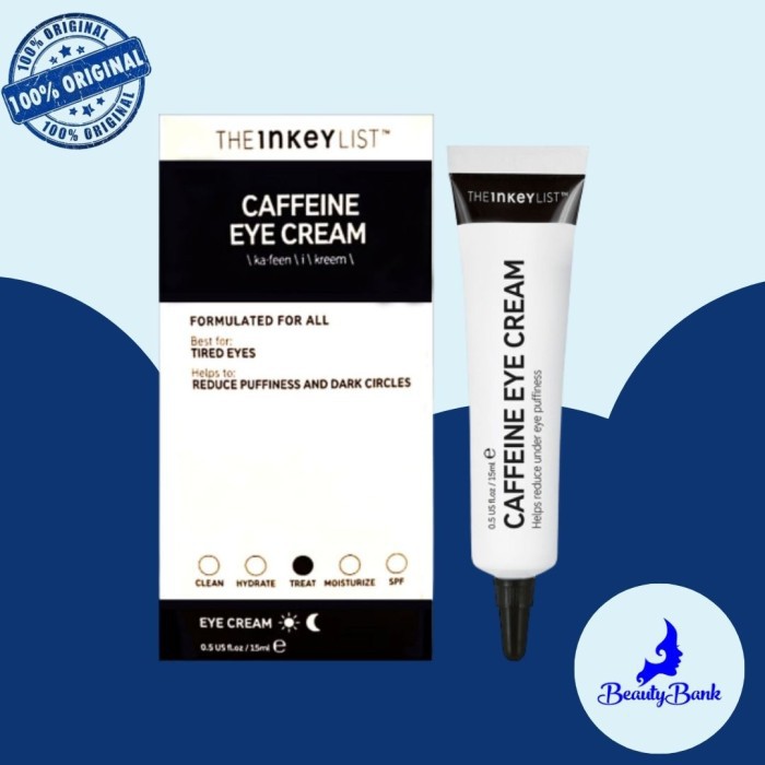 the inkey list caffeine eye cream