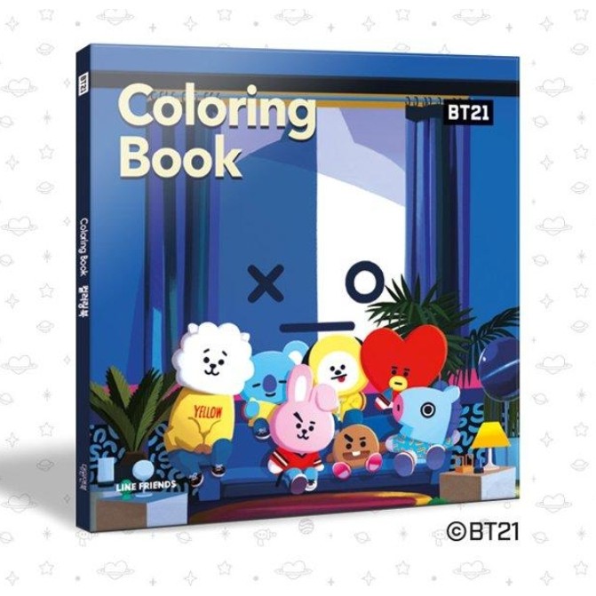 5500 Collections Mang Bt21 Coloring Pages  Latest Free