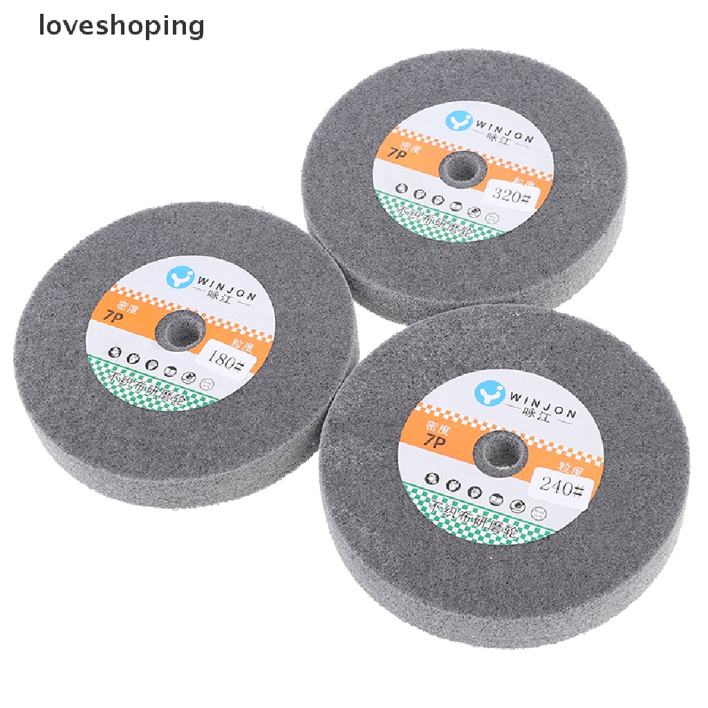 [LOS] 150*25mm Stainless Steel Polishing Buffing Wheel Bench Grinder