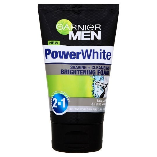 garnier men power white cream