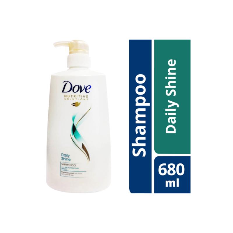 Dove Shampoo Daily Shine 680Ml Shopee Singapore