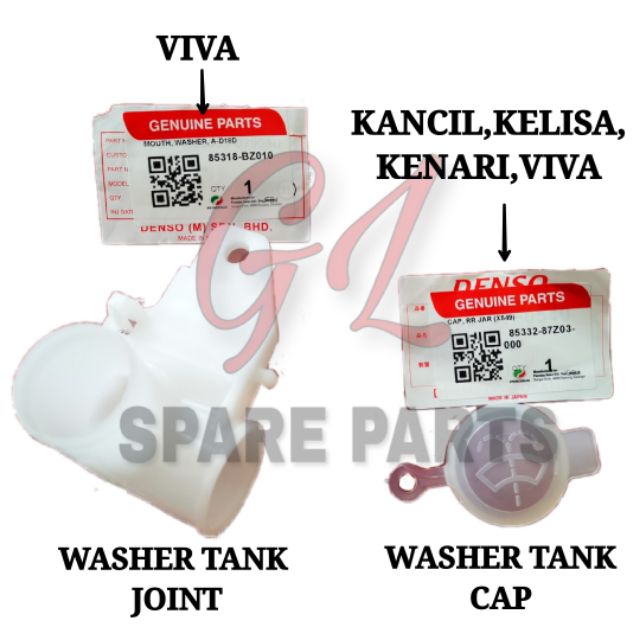 WASHER TANK JOINT CAP(ORIGINAL)PERODUA VIVA,KANCIL,KELISA 