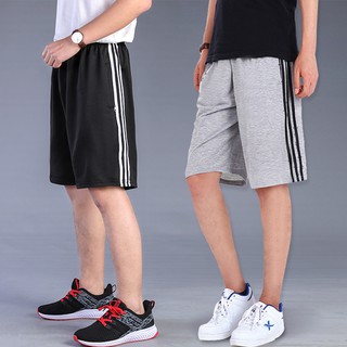 Image of 2XL-7XLplus size men's shorts elastic waist casual Cotton Pocket Short for men grey