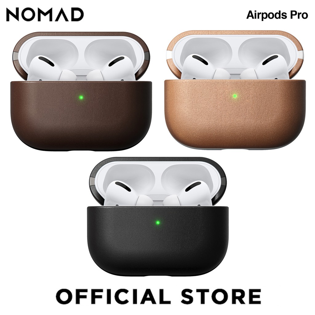 NOMAD Rugged Horween Leather Case for Airpods Pro | Shopee Singapore