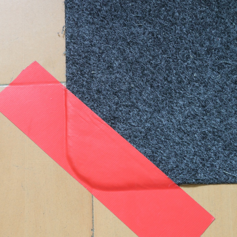 50mm x 10Meters Super Sticky Cloth Duck Tape Strong Adhesive Red Carpet Tape DIY Home Decoration