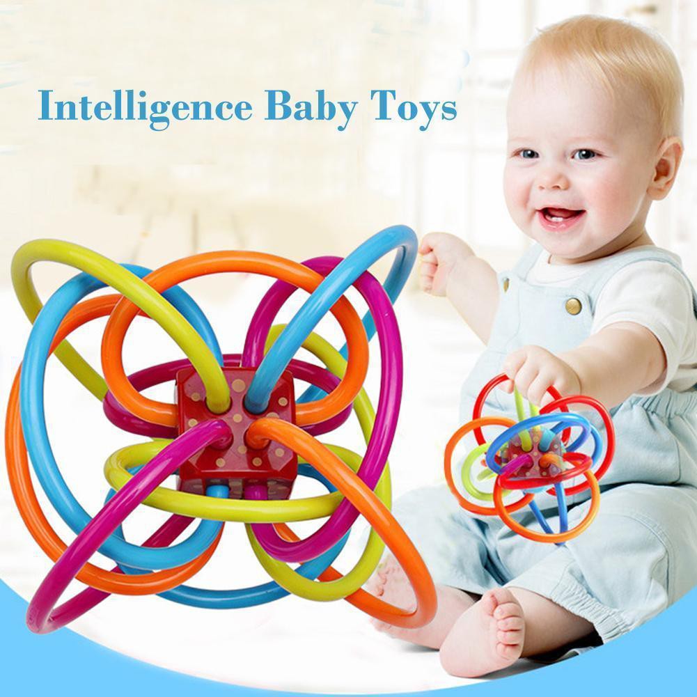 Toy Winkel Rattle and Sensory Teether Toy | Shopee Singapore