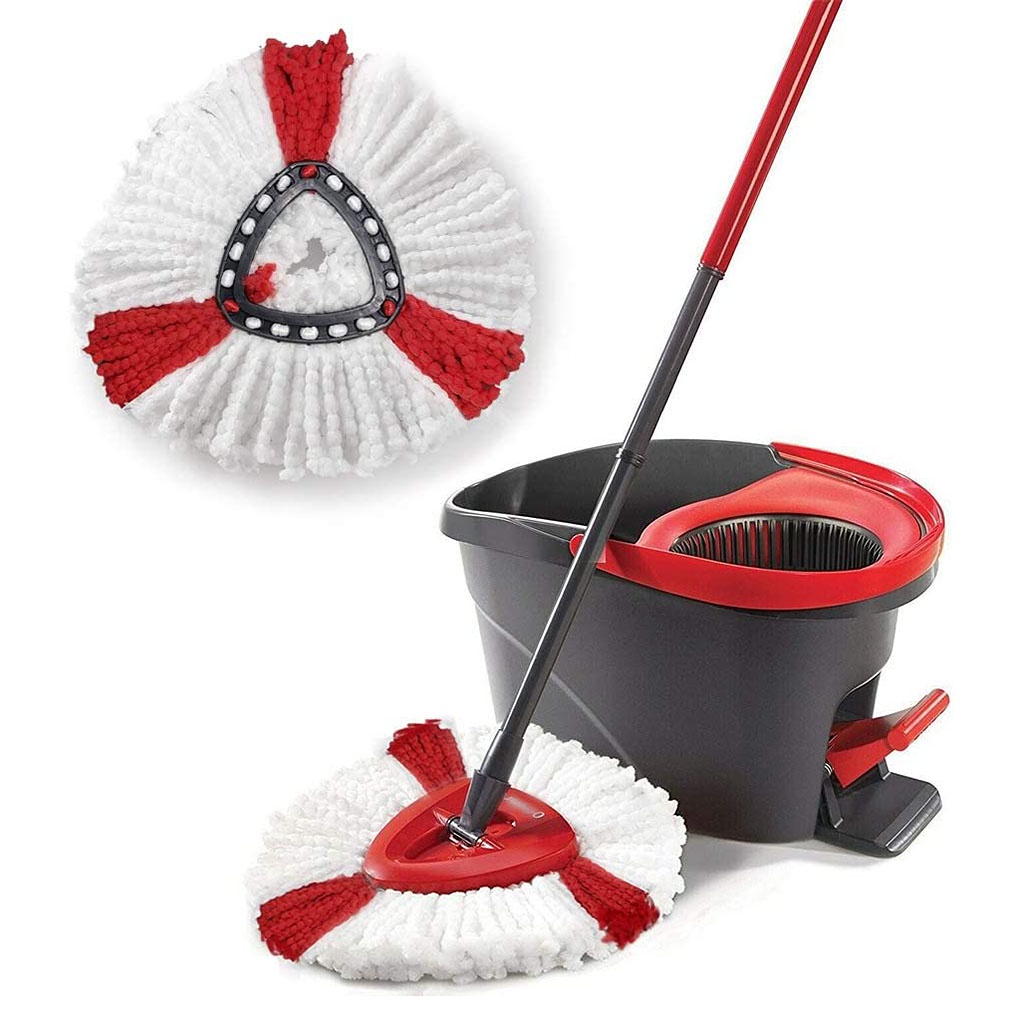 HBMop Head Washable Mop Pad Polyester Reusable Mopping Cloth