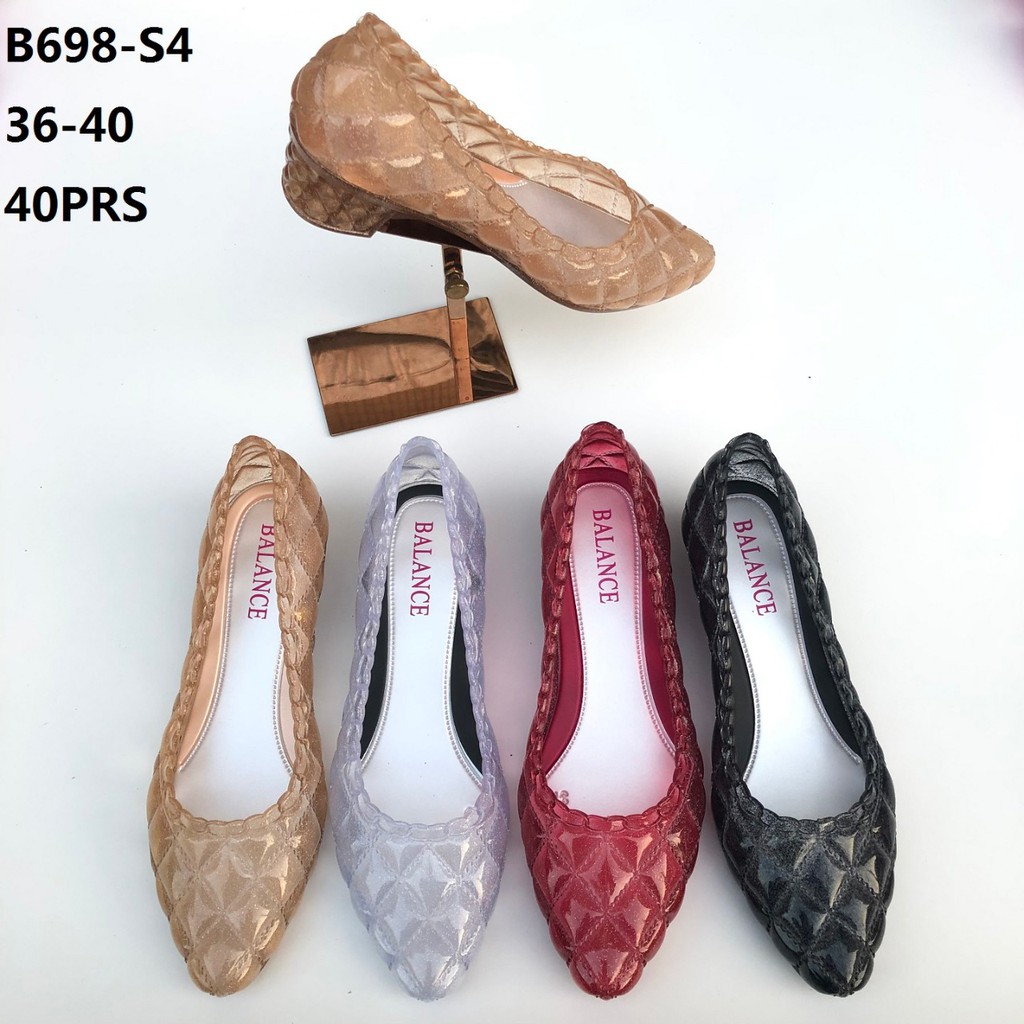 flat shoes jelly