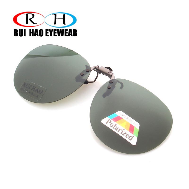 round flip up clip on sunglasses