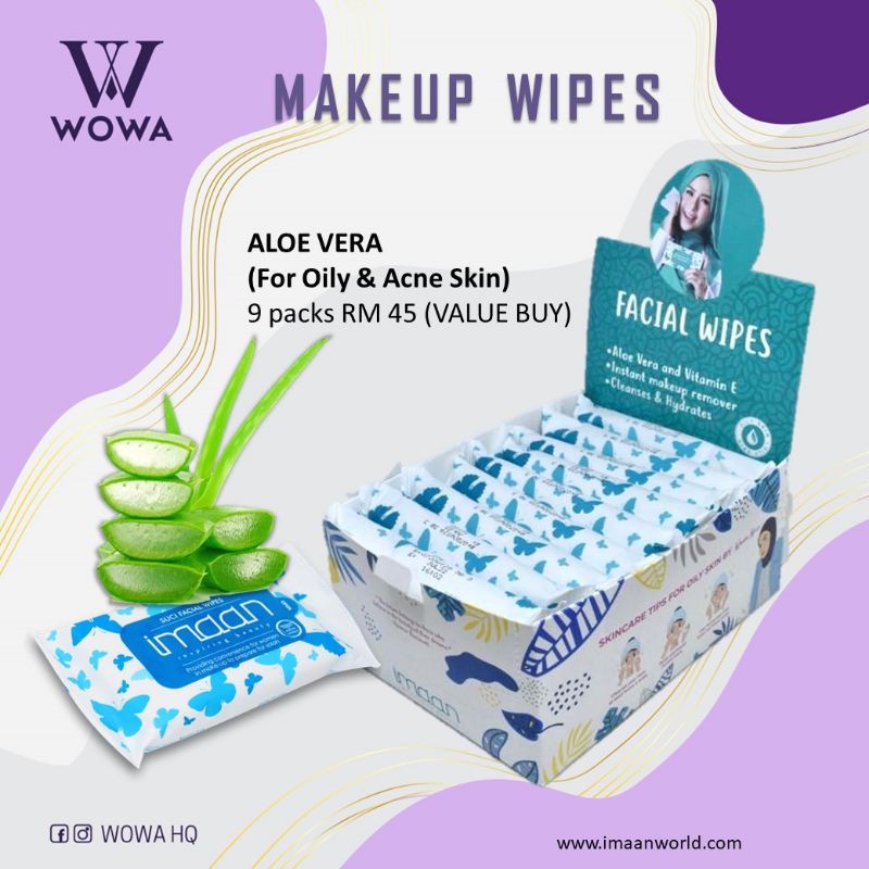 face oil remover tissue