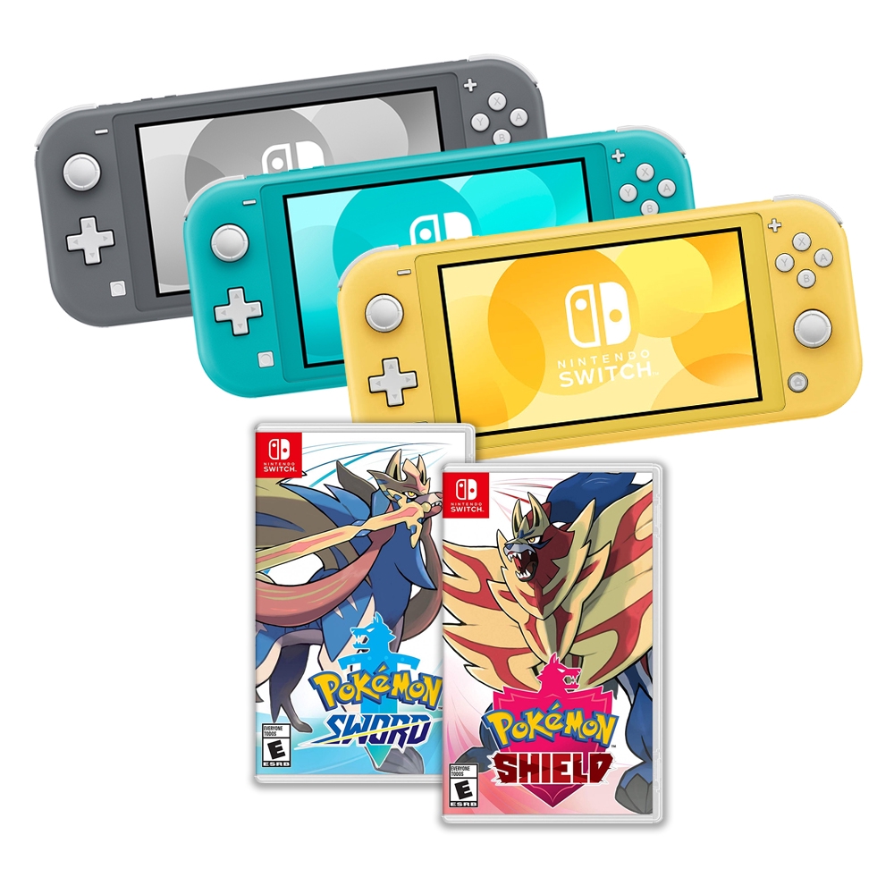 Nintendo Switch Lite Console Pokemon Sword Shield 1 Year Local Warranty By Nintendo Distributor Maxsoft Shopee Singapore