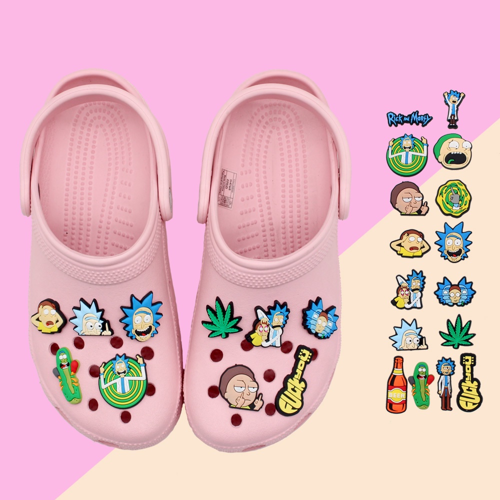 - One Size Crocs Sesame Street Pack Shoe Decoration Charms Multicolour 