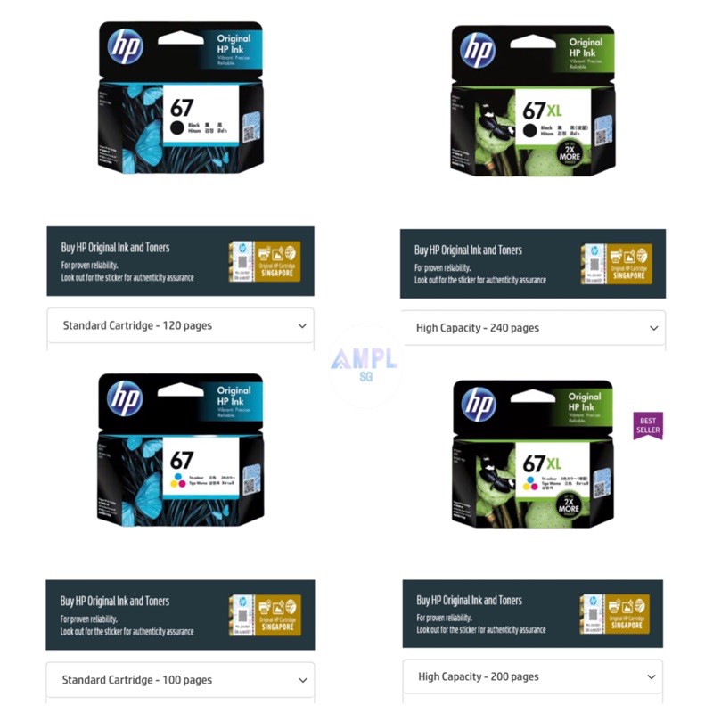 hp 67xl color