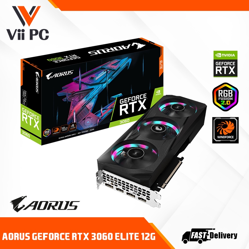 GigaByte GeForce RTX 3060 Ti AORUS Elite 8G au meilleur prix sur
