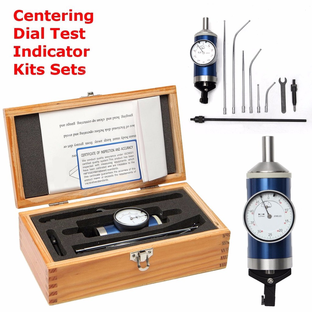 Dial CoAxial Test Gauge Coaxial Centering Indicator CoAx Centre Finder W/ Box gyxcadia