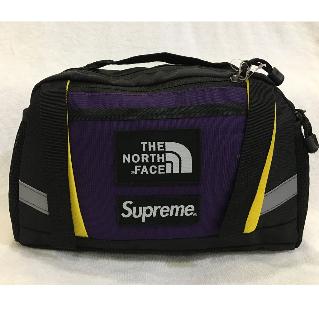 supreme x north face side bag