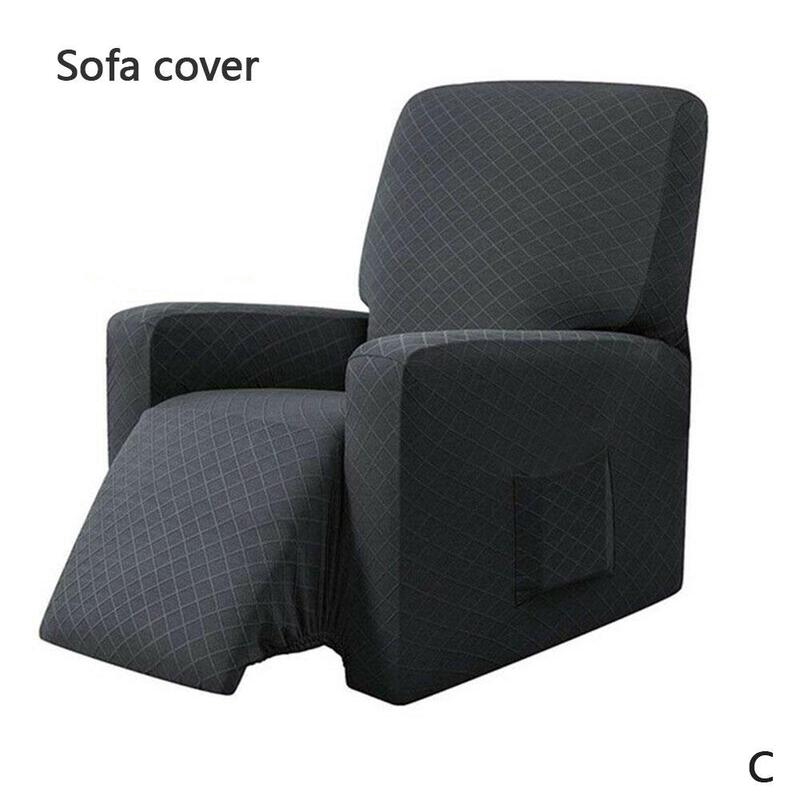 2Pcs Elastic Sofa Armrest Covers Armchair Slipcovers Protector Arm Rest Caps 