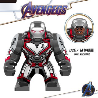 8pcs Avengers Endgame Minifigure Set Ironman Space Suit Mk50 War Machine Pepper Kt1026