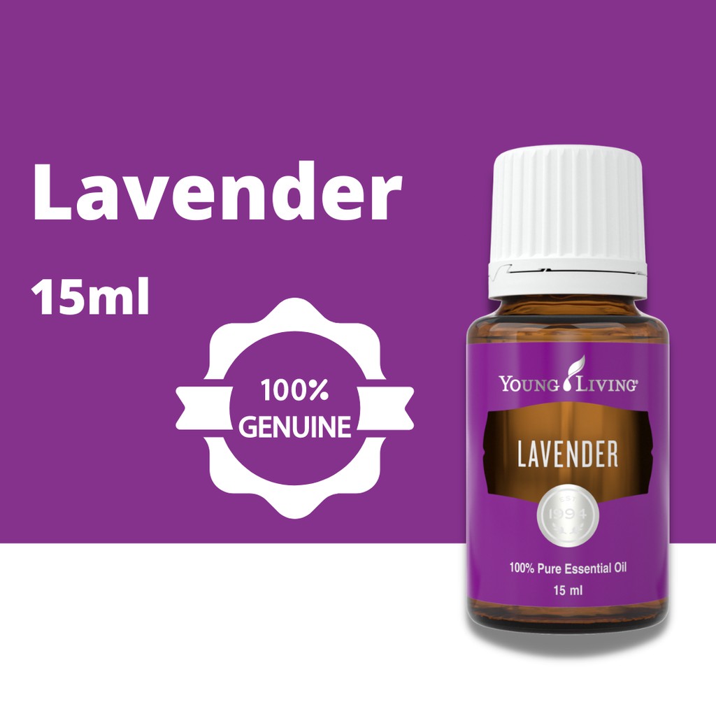 Young Living Lavender Essential Oil 15ml Shopee Singapore