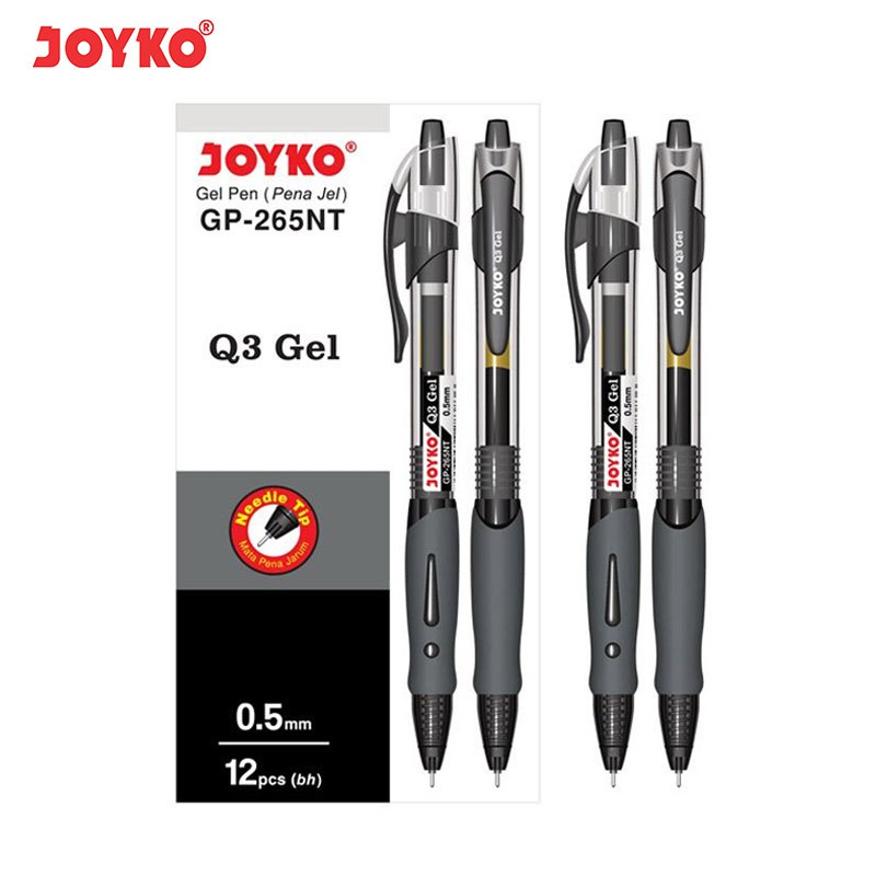 Joyko Q3 Gel Pens (GP265NT / 12 pcs) / Ballpoint Pens (0.5 mm / 1 Pack