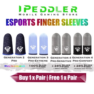 eSports Mobile Gaming Finger Sleeves