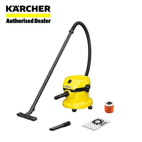 (Improved Version) Karcher Wet and Dry Vacuum Cleaner WD 2 Plus (WD2