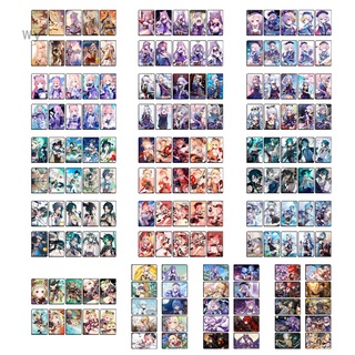 10Pcs/Set Anime Genshin Impact Character Card Edition Photocard Lomo Cards Postcard For Fans Collection