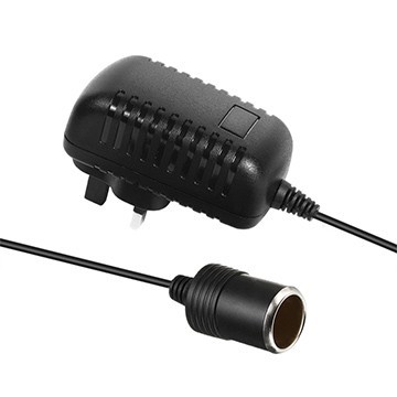 adapter for wall plug to car