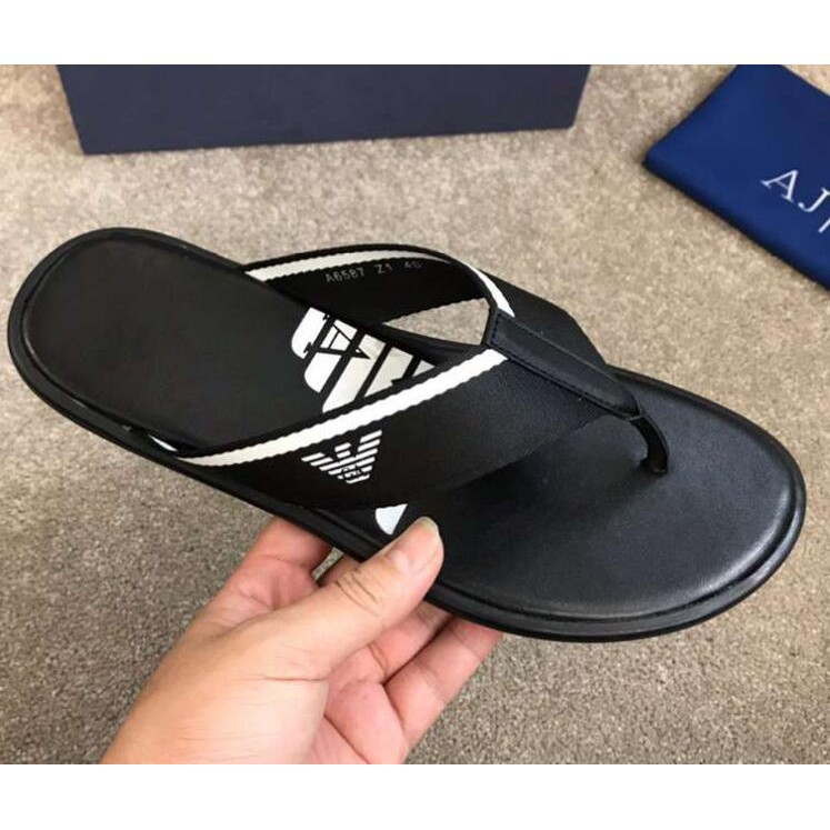 armani flip flops