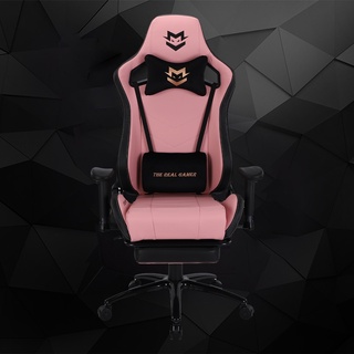 The Real Gamer Ryder Pro Gaming Chair Recliner Gaming Chair in Pink